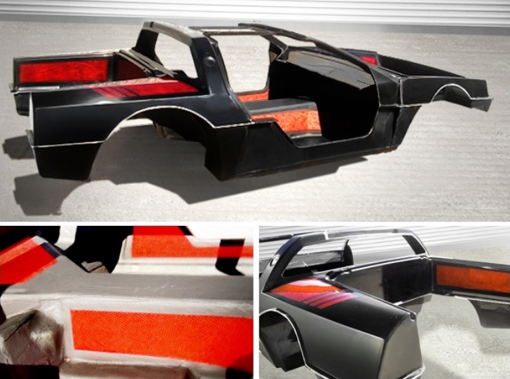 DeLorean EV chassis