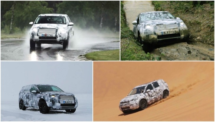 2015 Land Rover Discovery Sport testing