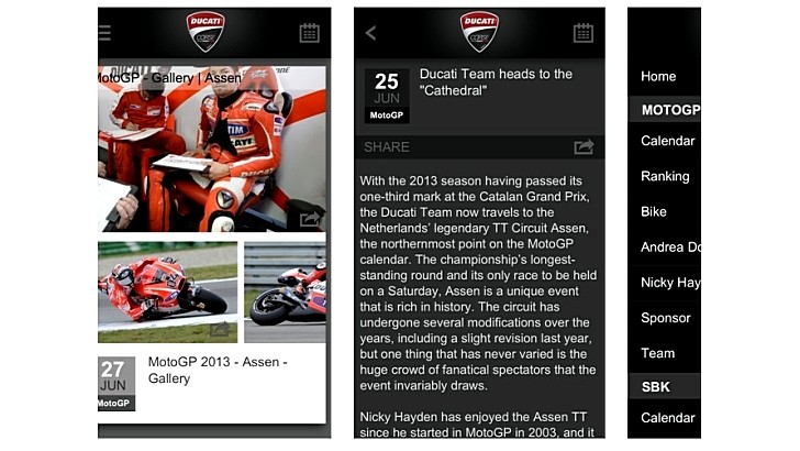 New Ducati Corse App Brings WSBK News