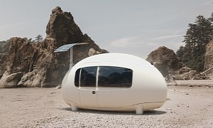 New Ecocapsule Space Is Cheaper, Ideal for Glamping, Still Egg-Shaped