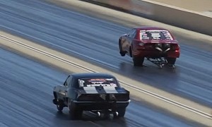 New Edge Ford Mustang Rides the Wheelie Bars for 3.97s Walk the Fine Line Lesson