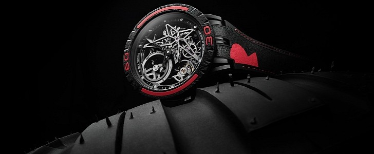 Roger Dubuis' new Excalibur Spider Pirelli timepiece