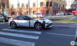 New Ferrari California T Spied Testing in Italy
