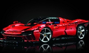 New Ferrari Daytona SP3 LEGO Technic Model Boasts Functioning 8-speed Gearbox, Costs $400