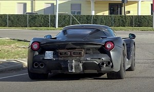 New Ferrari Hypercar Prototype Sighting Gives More Questions Than Answers