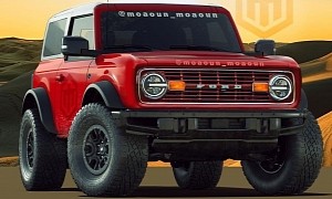 New Ford Bronco Gets 1966 "Face Swap", Looks Spot On