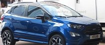 New Ford EcoSport ST-Line Spied Uncamouflaged in Spain