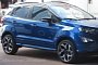New Ford EcoSport ST-Line Spied Uncamouflaged in Spain