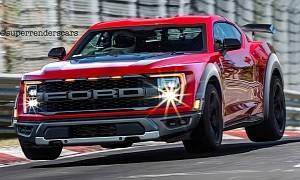 New Ford F-150 Raptor Gets the V8 Power It Deserves in Muscle Rendering