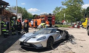 New Ford GT Burns Down in Munich with Just 43 Miles On The Clock