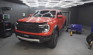 New Ford Ranger Raptor Hits the Roller and Hub Dynos, Makes Pretty Good Numbers