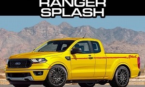 New Ford Ranger Splash Brings Back the Performance Vibes in Quick Rendering