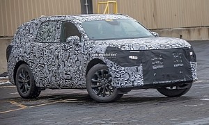 New Ford SUV Prototype Spied, Could Revive Fusion Moniker