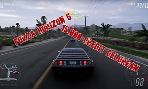 New Forza Horizon 5 Exploit Allows Players To Buy the DeLorean Cheap!