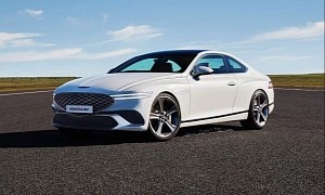 New Genesis Coupe Imagined With 2+2 Layout