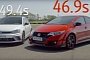 New Golf GTI Clubsport Humiliated by Civic Type R in Lap Battle