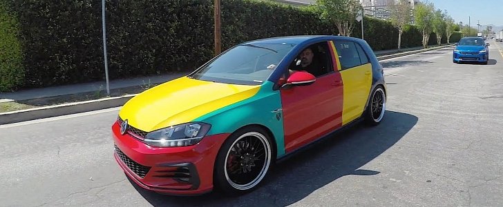 New Golf GTI Gets the Harlequin Treatment and It's Great