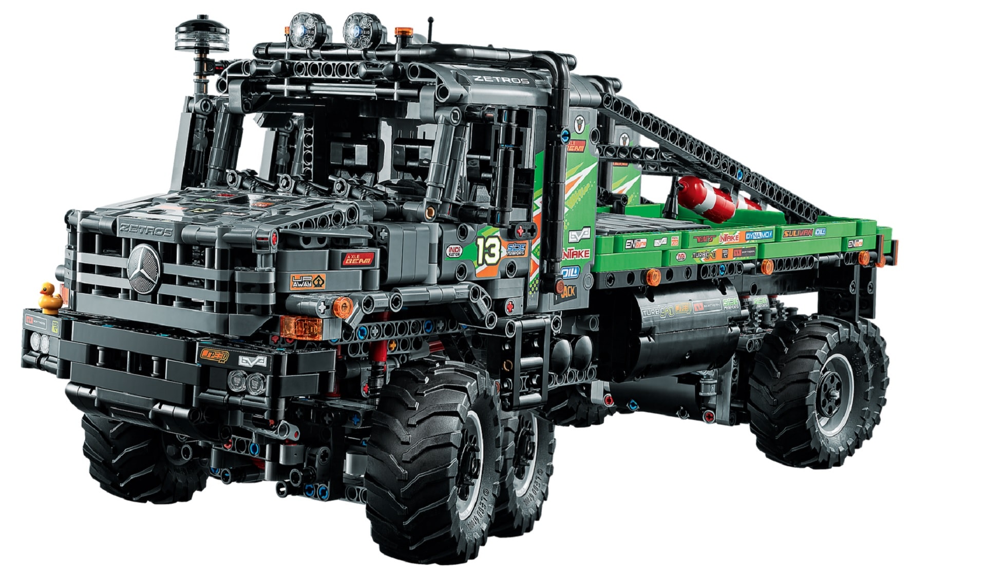New Heavy Duty Sets From LEGO Include 4x4 Mercedes Zetros and a Truck autoevolution
