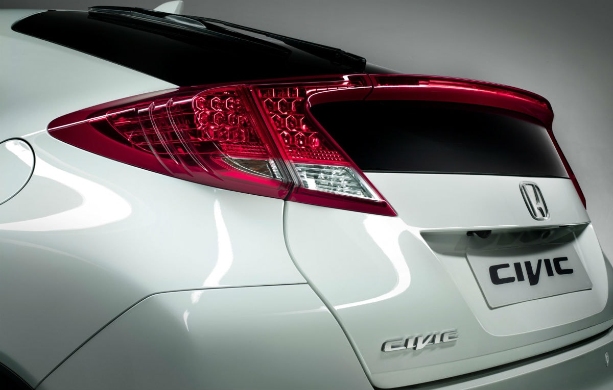 New Honda Civic Rear End Revealed - autoevolution