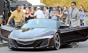 New Honda NSX Previewed by Avengers Movie Acura Concept