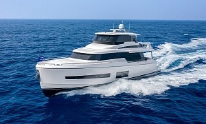 New Horizon V68 Luxury Yacht Is Under Construction, Promises Endless Entertainment