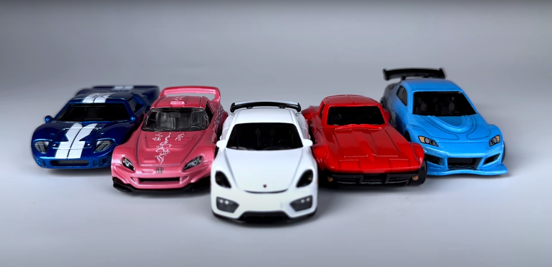 Fast & Furious Premium Fast Tuners Set complet de 5 voitures métal