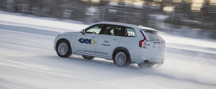 GKN demonstrates new electric torque vectoring technology