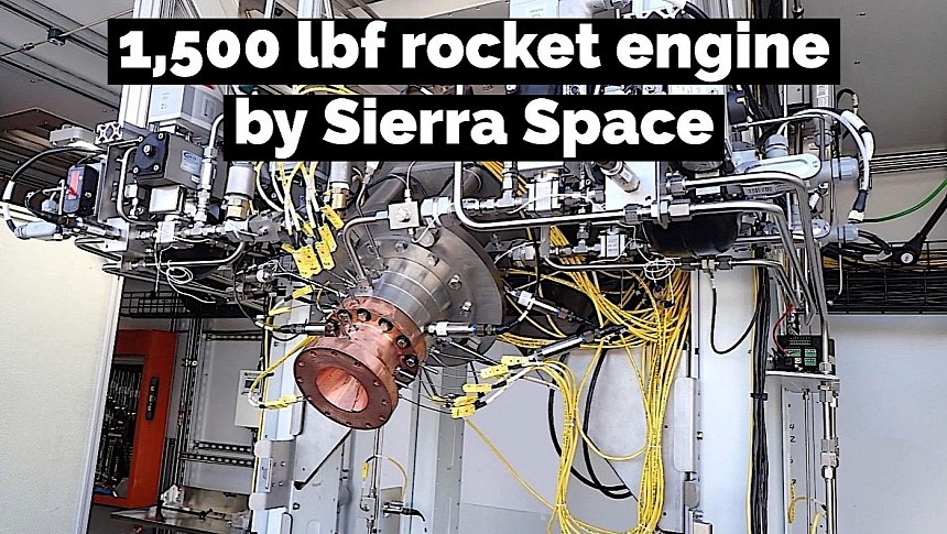 Sierra Space presents new Vortex rocket engine