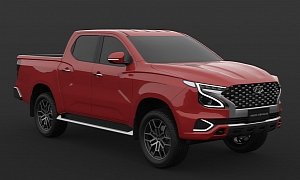 New Hyundai Pickup Rendered, Body-On-Frame Truck Will Tow 3,500 Kilograms