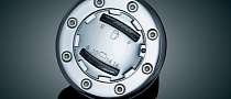 New Kuryakyn Battery and Fuel Custom LED Gauges for Harleys