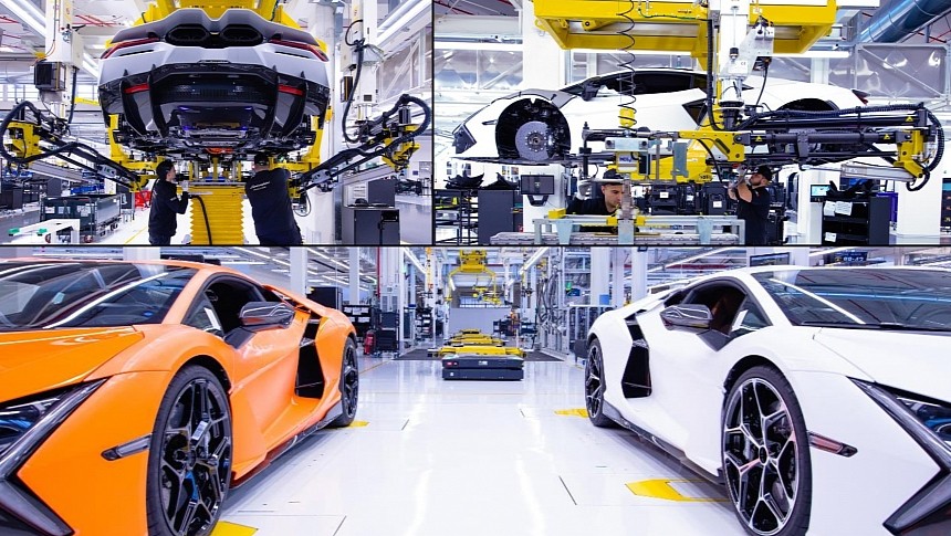 Lamborghini Revuelto enters production