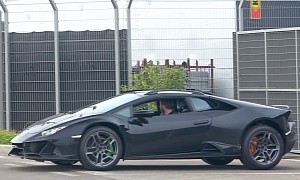 New Lamborghini Sterrato Prototype Spied Without Camouflage