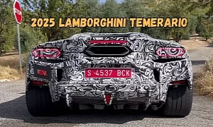 New Lamborghini Temerario Makes Flat-Plane Crankshaft V8 Noises, Packs 888-Plus Horses