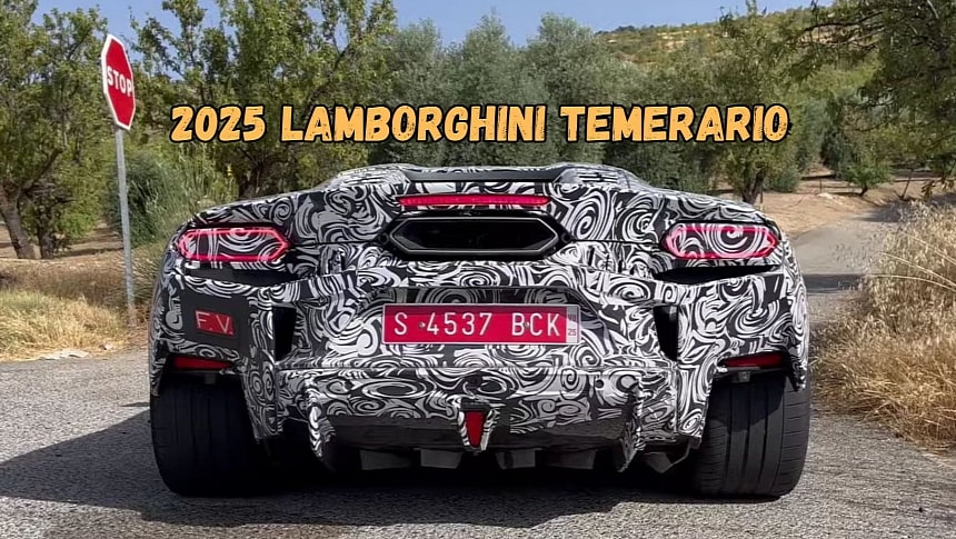 2025 Lamborghini Temerario (codename LB634)
