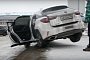 New Lexus RX 200t Struggles to Climb Stairs in Russian Test