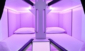 New Luxury Cabin Is Designed to Become a Sleep Paradise During Long Flights