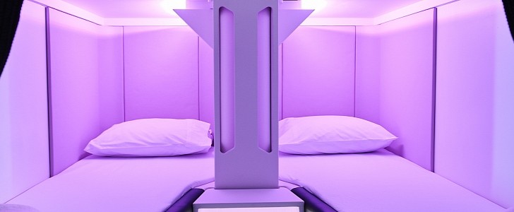 Skynest claims to offer the first sleep pods of this kind in the world