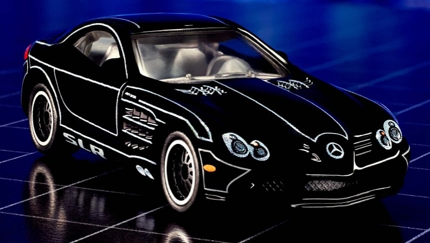 New Matchbox Collectors SLR McLaren Looks Like It Could Star in Tron
