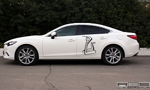 New Mazda 6 Gets an All-Matte-White Body [ Photo Gallery]