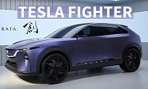 New Mazda Arata Concept Shown at Beijing, Previews Future Tesla Model Y Rival