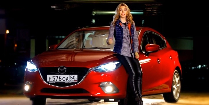 Mazda3 test by Anastasia Tregubova