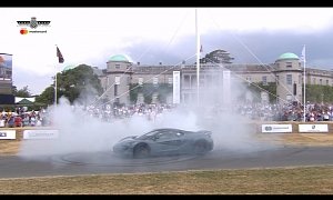 New McLaren 600LT Smokes Its Tires At 2018 Goodwood Festival of Speed