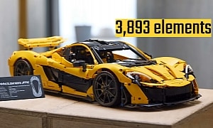 New McLaren P1 LEGO Technic Model Comes With Functioning 7-Speed Gearbox, Costs $450