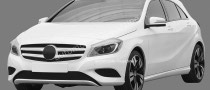 New Mercedes A-Klasse Revealed via Patent Filing