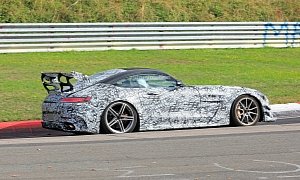 New Mercedes-AMG Black Series Boasts Huge Rear Wing, Looks Very Aggressive