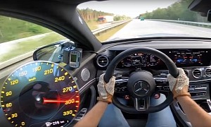New Mercedes-AMG E 63 S Hits 186 MPH Like It's Nothing on the Autobahn