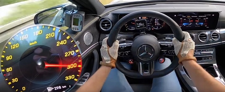 New Mercedes-AMG E63 Hits 186 MPH Like It's Nothing on the Autobahn