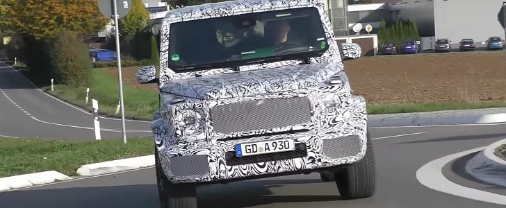 New Mercedes-AMG G63 Spied With Round Hips