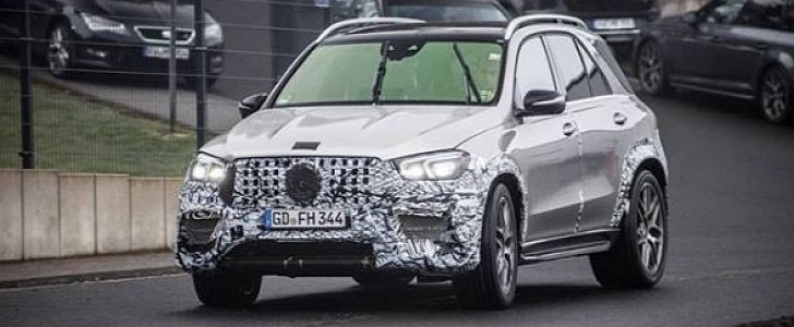 New Mercedes-AMG GLE 63 Spotted on Nurburgring
