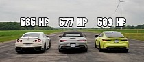 New Mercedes-AMG SL 63 Drag Races Nissan GT-R and BMW M4, Gets Humiliated